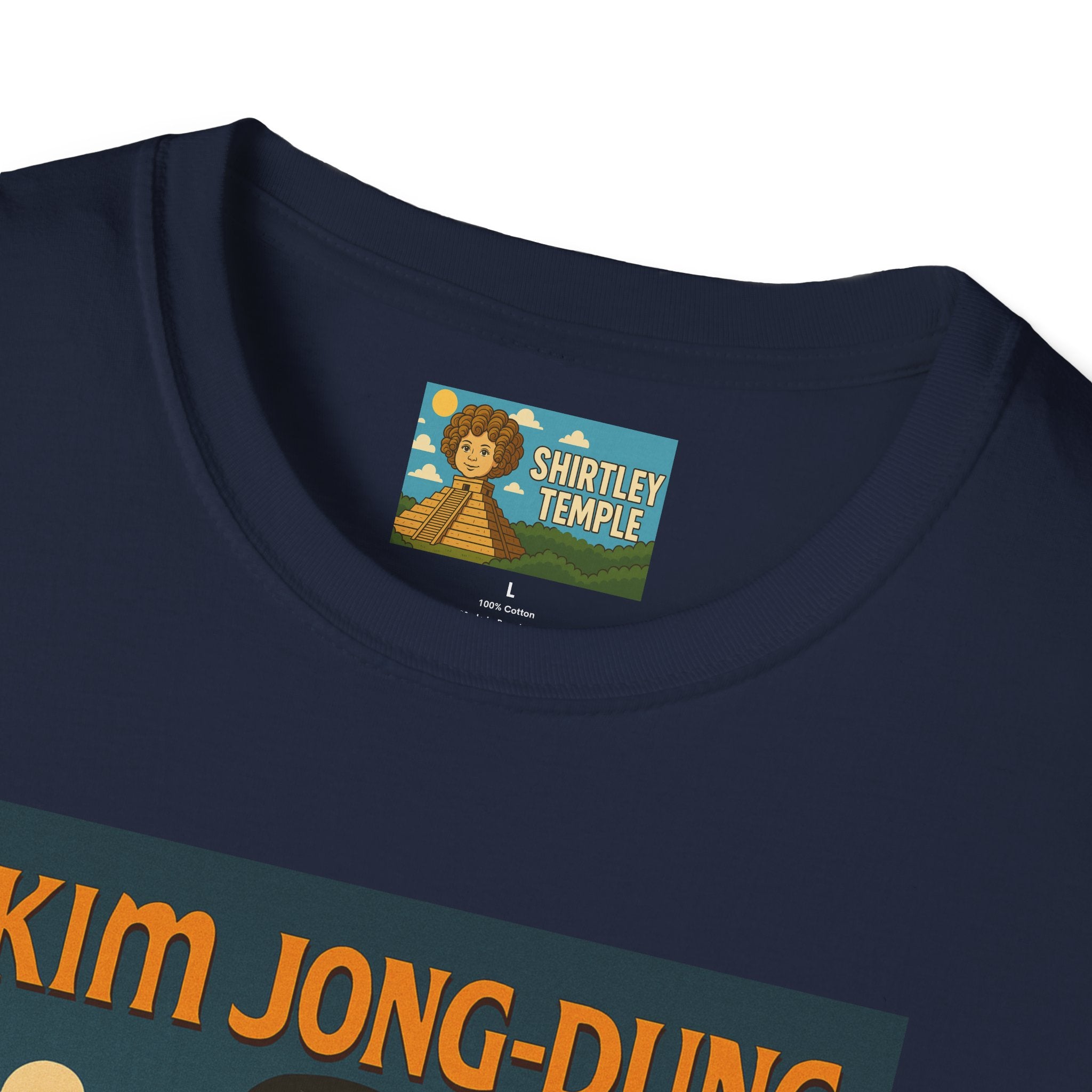 Kim Jong-Dune Funny T-Shirt, Mashup Wordplay Shirt, Sandworm Movie Tee, Unisex Softstyle Top, Kim Jong Un Fan, Dune Lover Gift