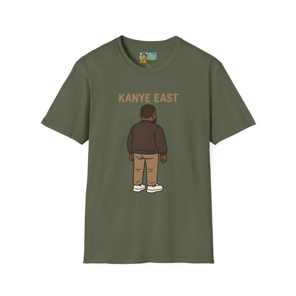 Kanye East Funny Shirt, Parody Apparel, Hip Hop Tee, Comedy Top, Wordplay Clothing