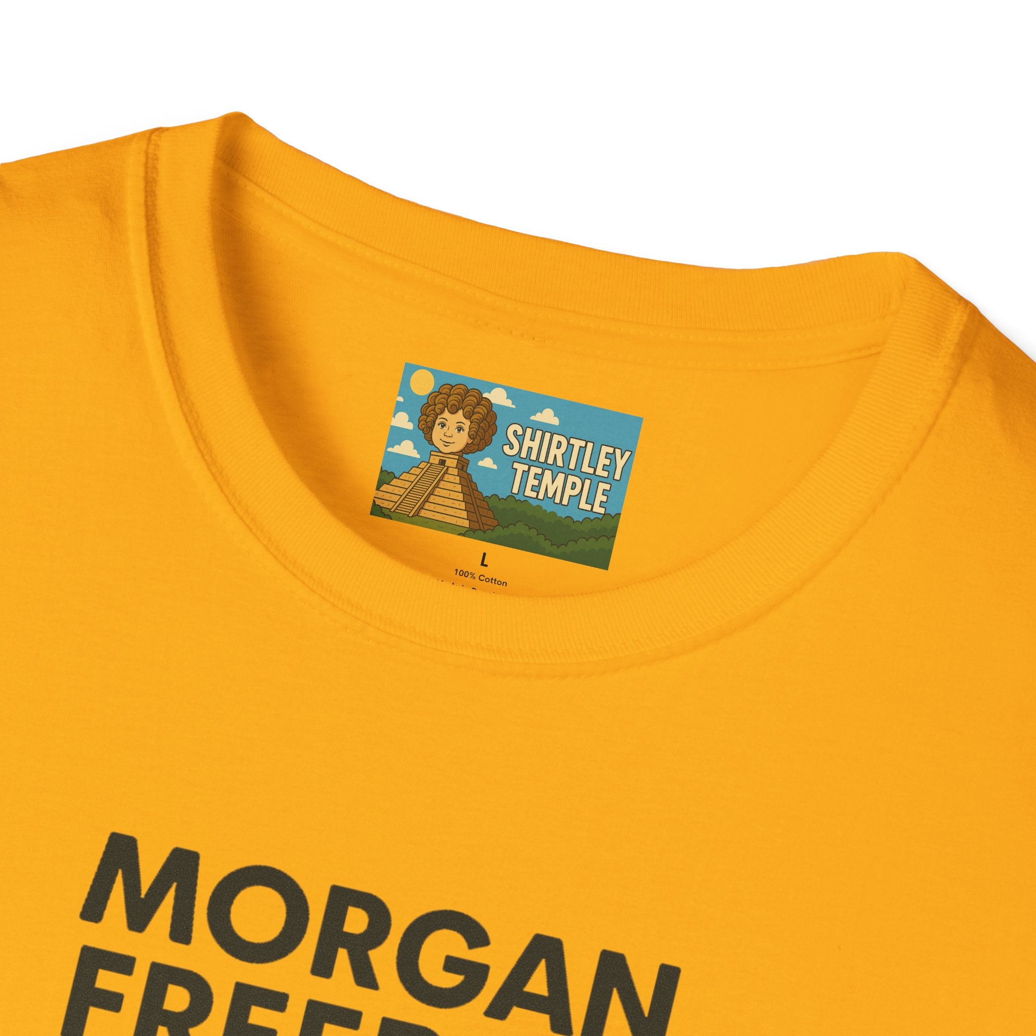 Morgan Freeboy Tribute T-Shirt, Funny Parody Tee, Morgan Freeman Wordplay Shirt, Unisex Softstyle, Gift for Comedy Lovers, Pop Culture Top
