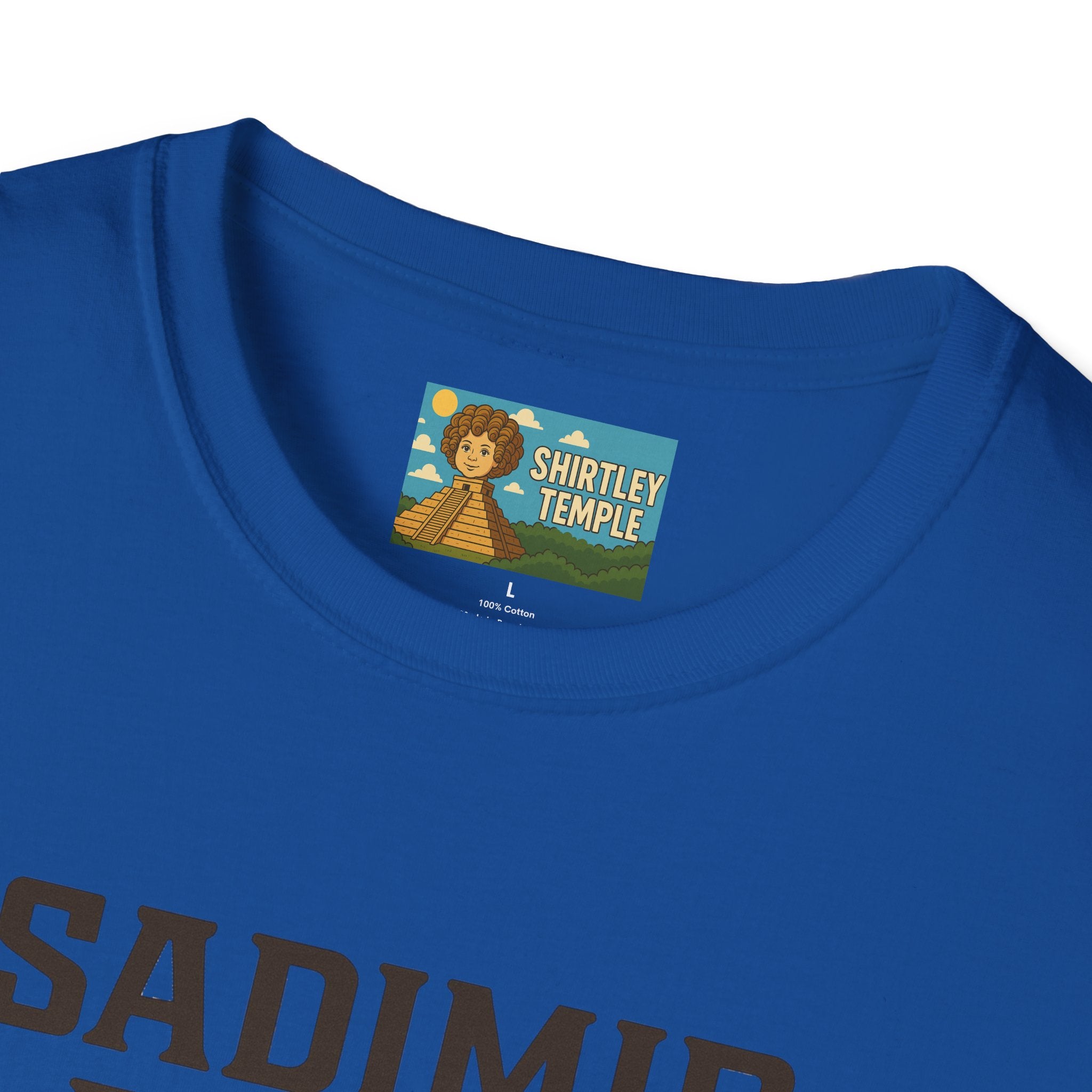 Sadimir Putin Funny T-Shirt, Vladimir Putin Parody Tee, Sad Person Comedy Shirt, Wordplay Humor Top