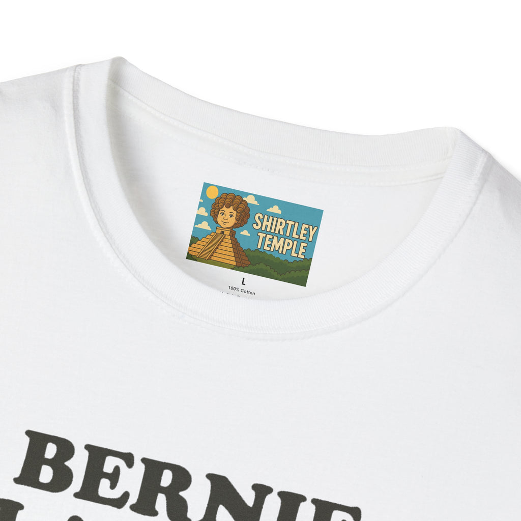 Bernie Flanders funny mashup simpson's style Bernie Sanders and Ned Flanders wordplay nerd gift unisex tee