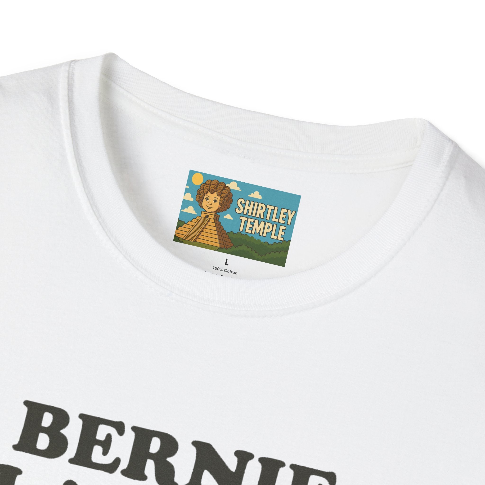 Bernie Flanders funny mashup simpson's style Bernie Sanders and Ned Flanders wordplay nerd gift unisex tee