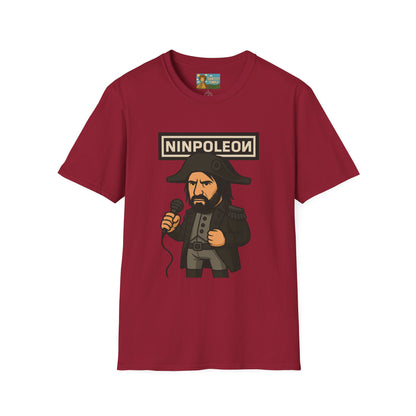 Ninpoleon Funny T-Shirt, Unisex Tee, Napoleon & Trent Reznor Parody Shirt, Nine Inch Nails Mashup Top