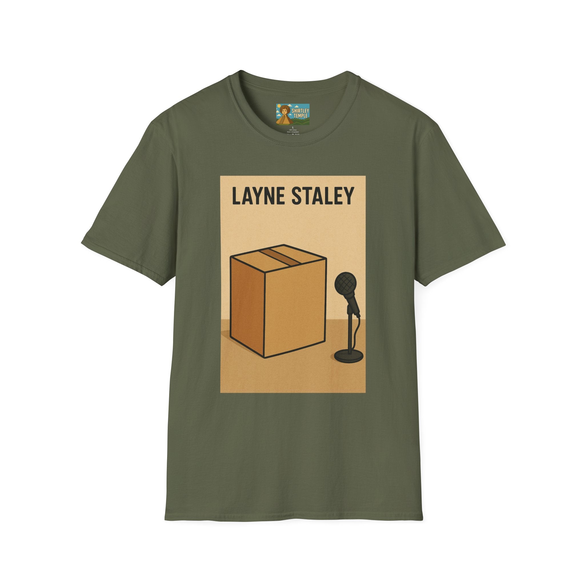 Layne Staley Man in the Box Unisex Softstyle T-Shirt - Alice in Chains Inspired Tee, Music Fan Gift, Grunge Rock Band Top, Funny
