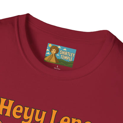Heyy Leno funny shirt Jay leno parody tribute with extra flair