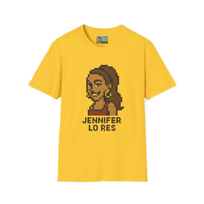 Jennifer Lo Res funny shirt parody apparel comedy tribute