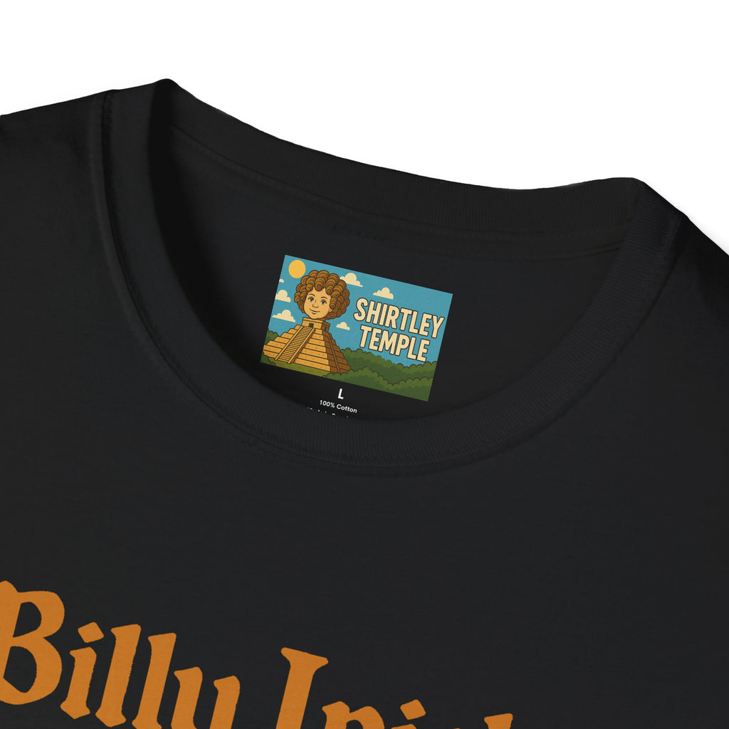 Billy Irish funny shirt parody apparel comedy tribute Billy Eilish as an irish person St. Patty's day