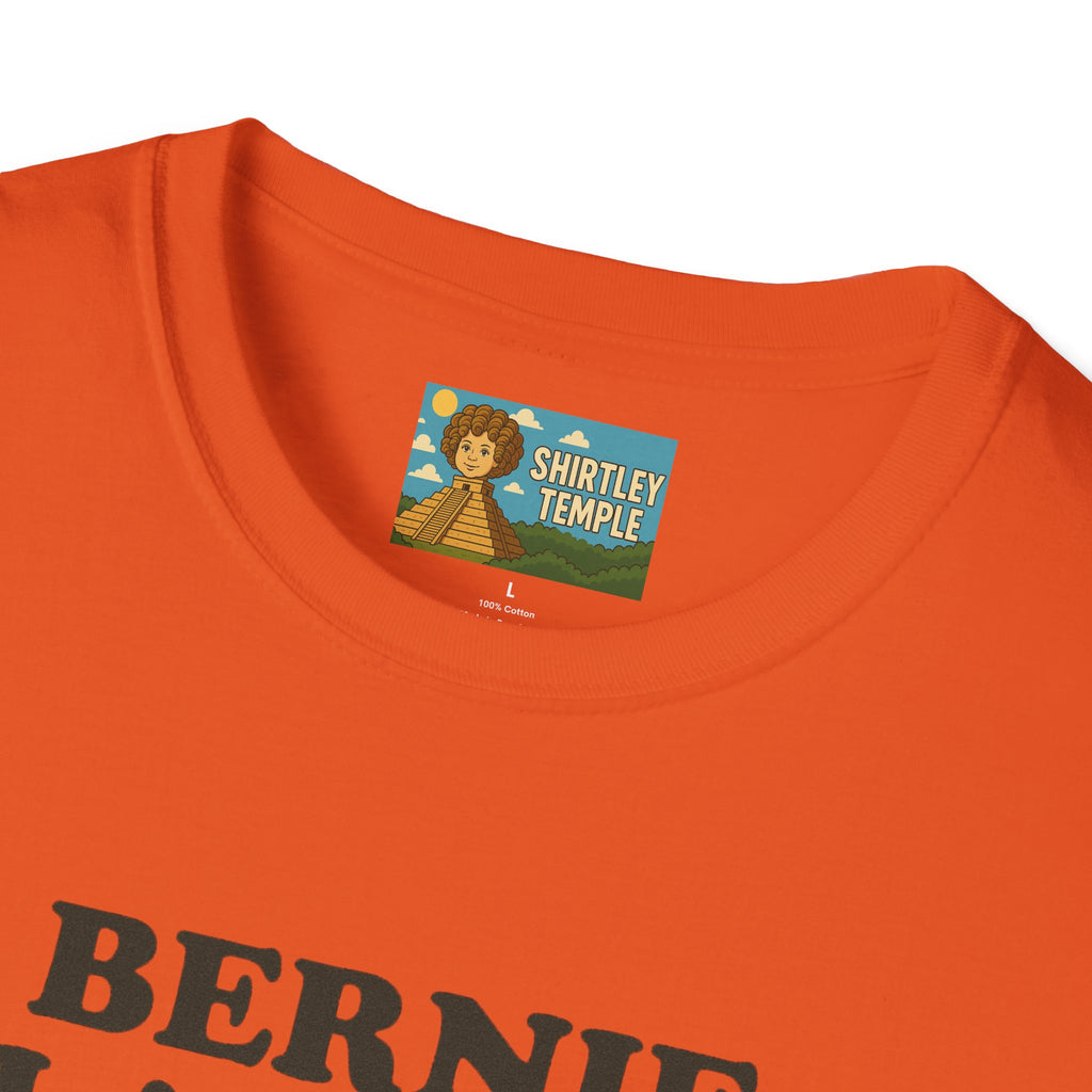 Bernie Flanders funny mashup simpson's style Bernie Sanders and Ned Flanders wordplay nerd gift unisex tee
