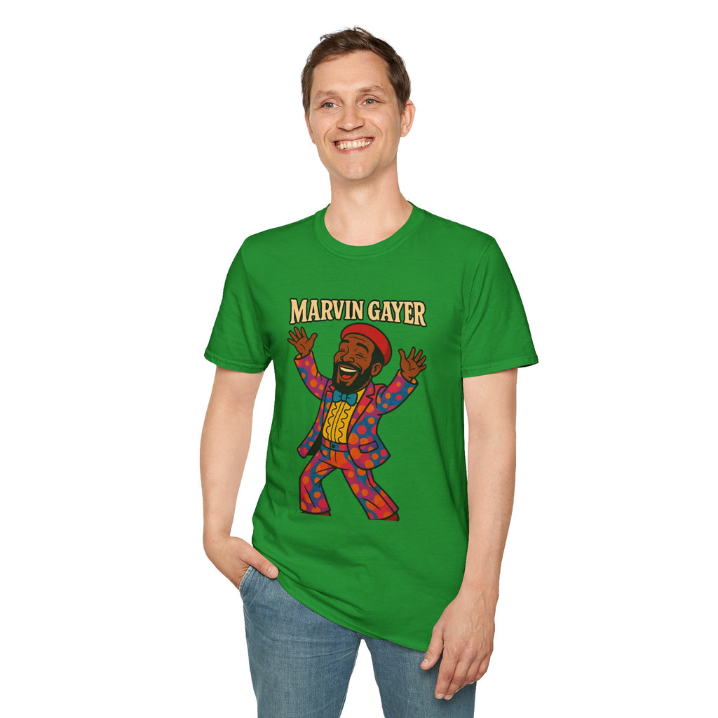 Marvin Gayer Funny Tribute T-Shirt, Parody Tee, Marvin Gaye Shirt, Unisex Top, Music Fan Gift