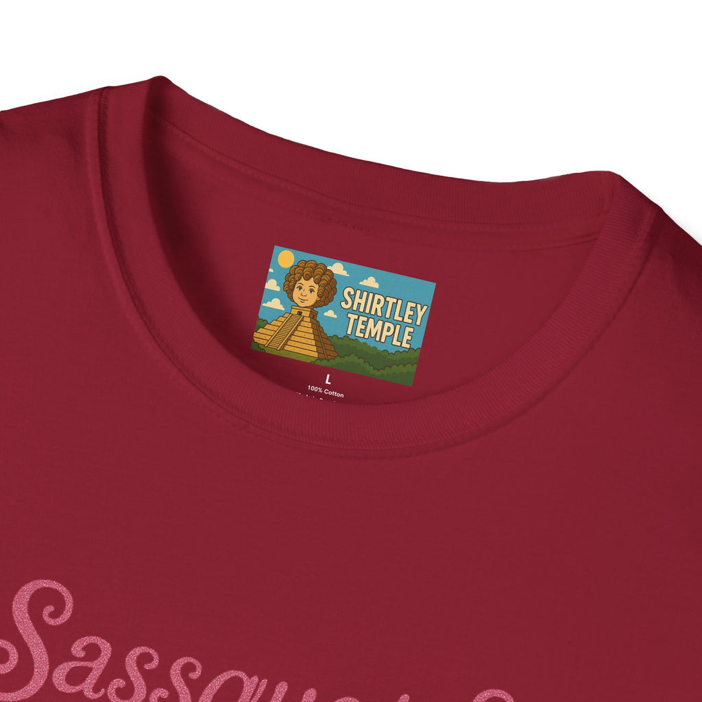 Sassquatch Unisex T-Shirt, Funny Sasquatch Shirt with Sassy Flair, Comedy Parody Tee, Wordplay Design, Bigfoot Graphic Shirt