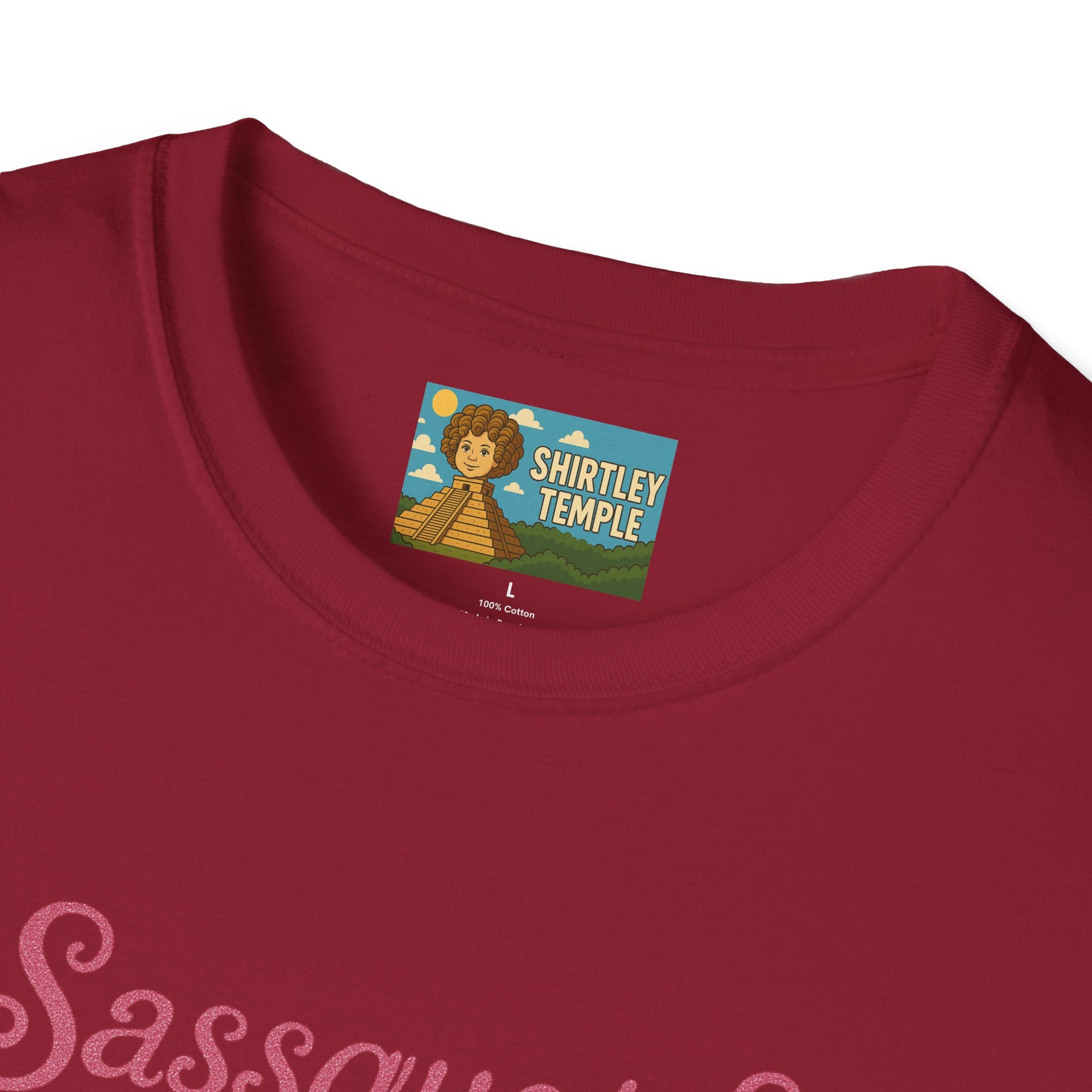 Sassquatch Unisex T-Shirt, Funny Sasquatch Shirt with Sassy Flair, Comedy Parody Tee, Wordplay Design, Bigfoot Graphic Shirt