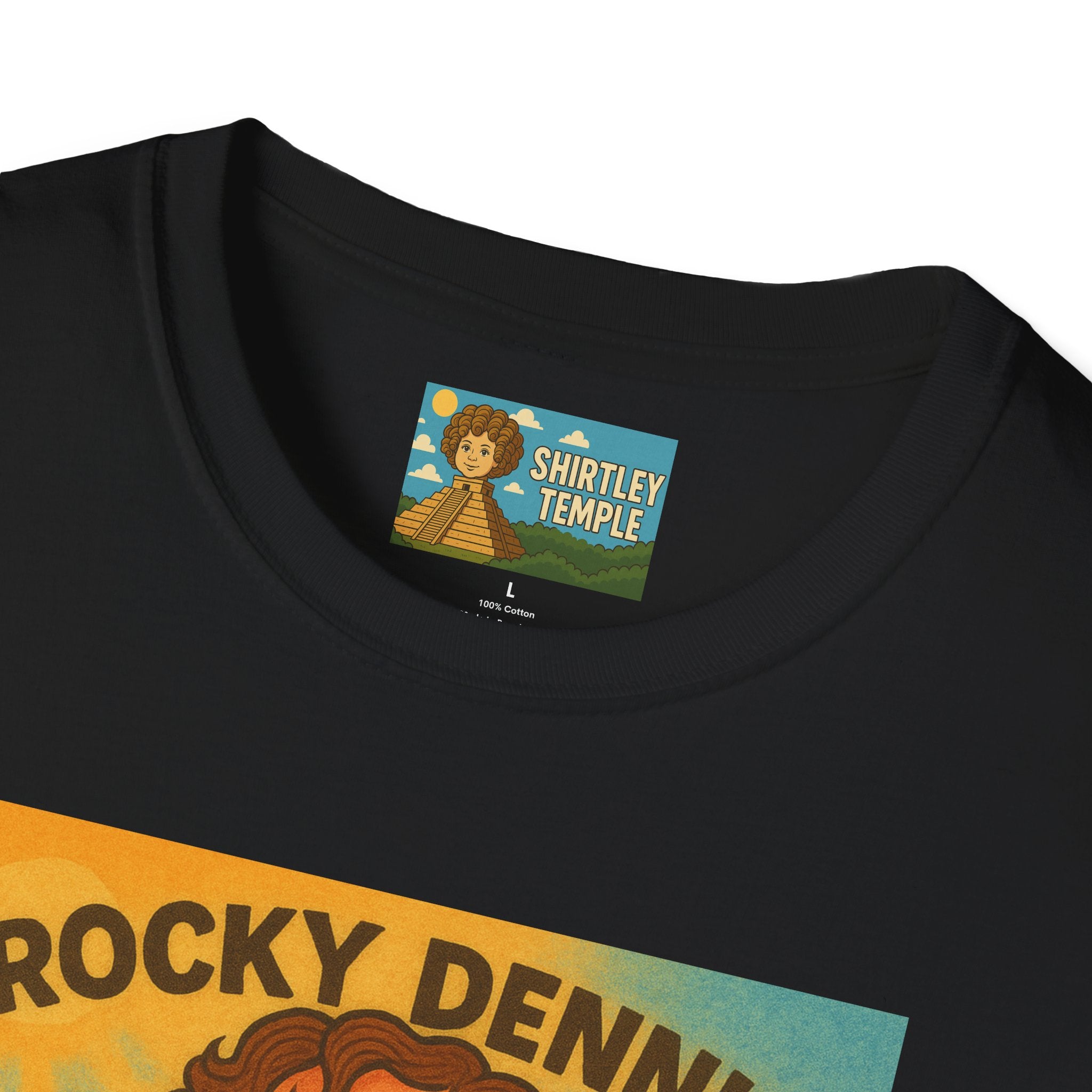 Rocky Dennis The Mask Rocky Mashup T-Shirt, Funny Movie Crossover Tee, Rocky Balboa Gift Shirt, Unisex Softstyle Top