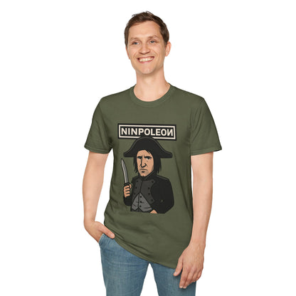 Ninpoleon ver. 2 Funny Shirt, Napoleon Trent Reznor Mashup Parody, Unisex Softstyle Tee, Nine Inch Nails, Wordplay