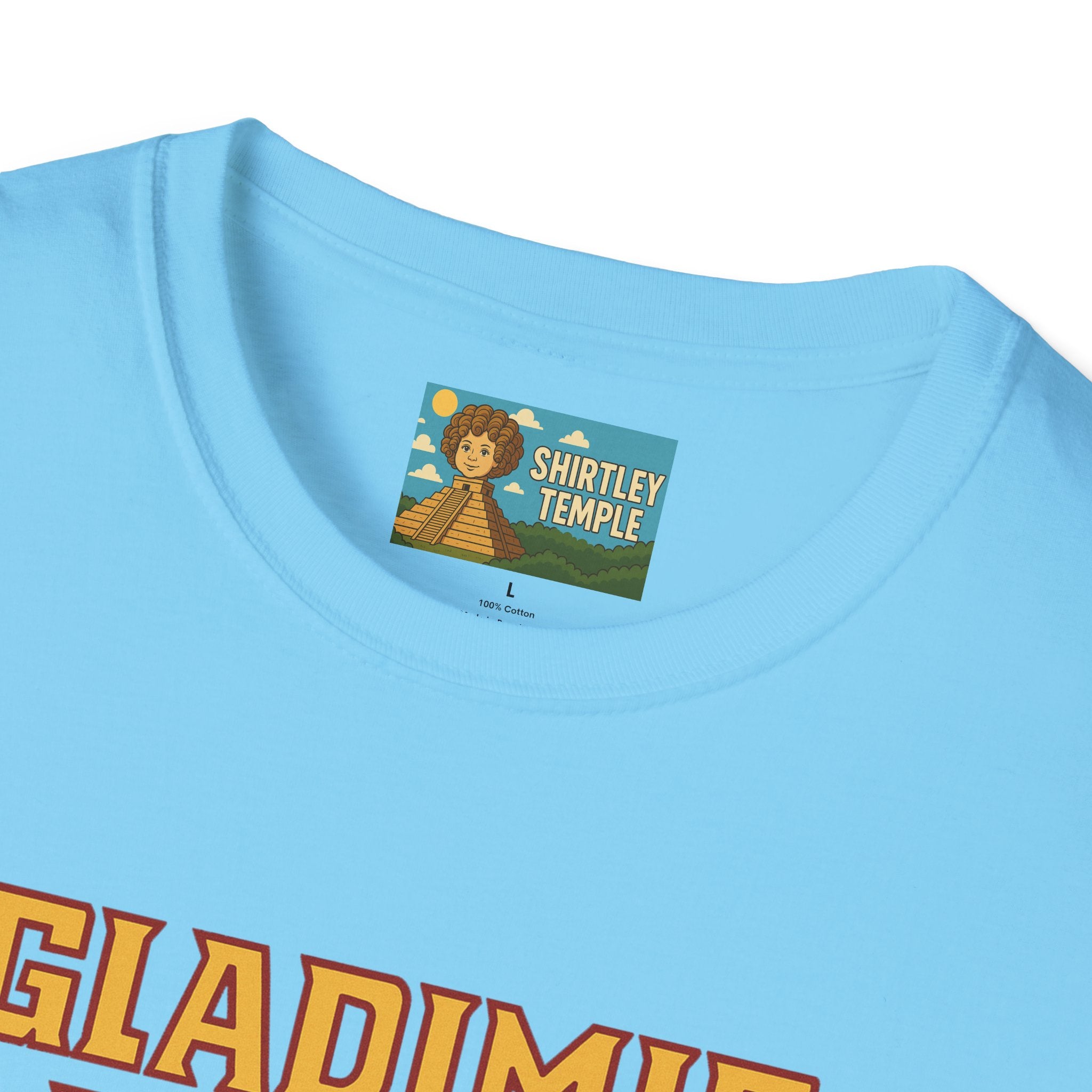 Gladimir Putin funny shirt wordplay vladimir putin being glad