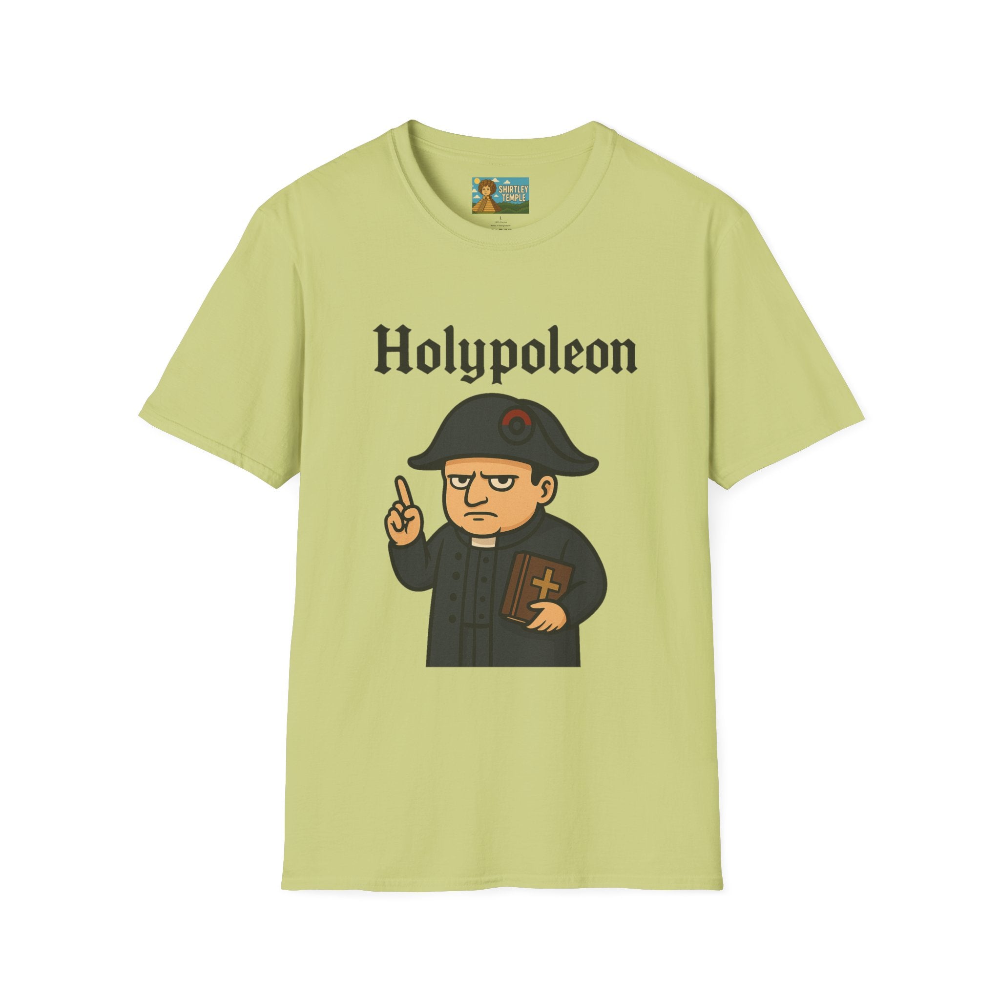 Holypoleon funny shirt mashup wordplay napoleon and a priest