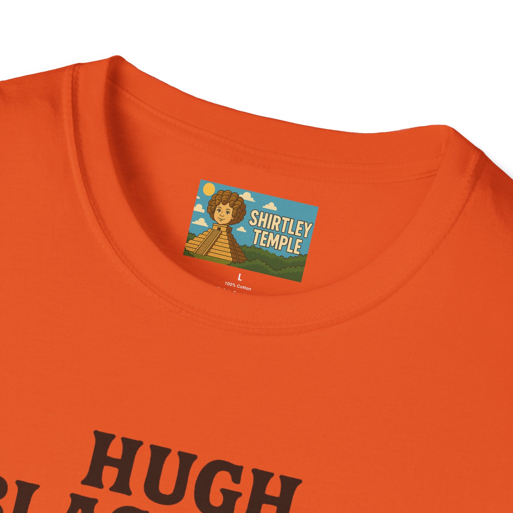 Hugh Blackman Parody T-Shirt, Funny Hugh Jackman Darker Person Tee, Comedy Tribute Apparel, Softstyle Unisex Shirt, Gift for Fans