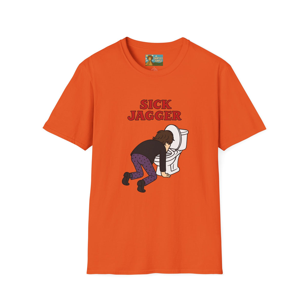 Sick Jagger funny shirt parody comedy tribute sick singer mick wordplay