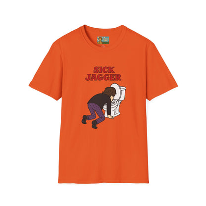 Sick Jagger funny shirt parody comedy tribute sick singer mick wordplay