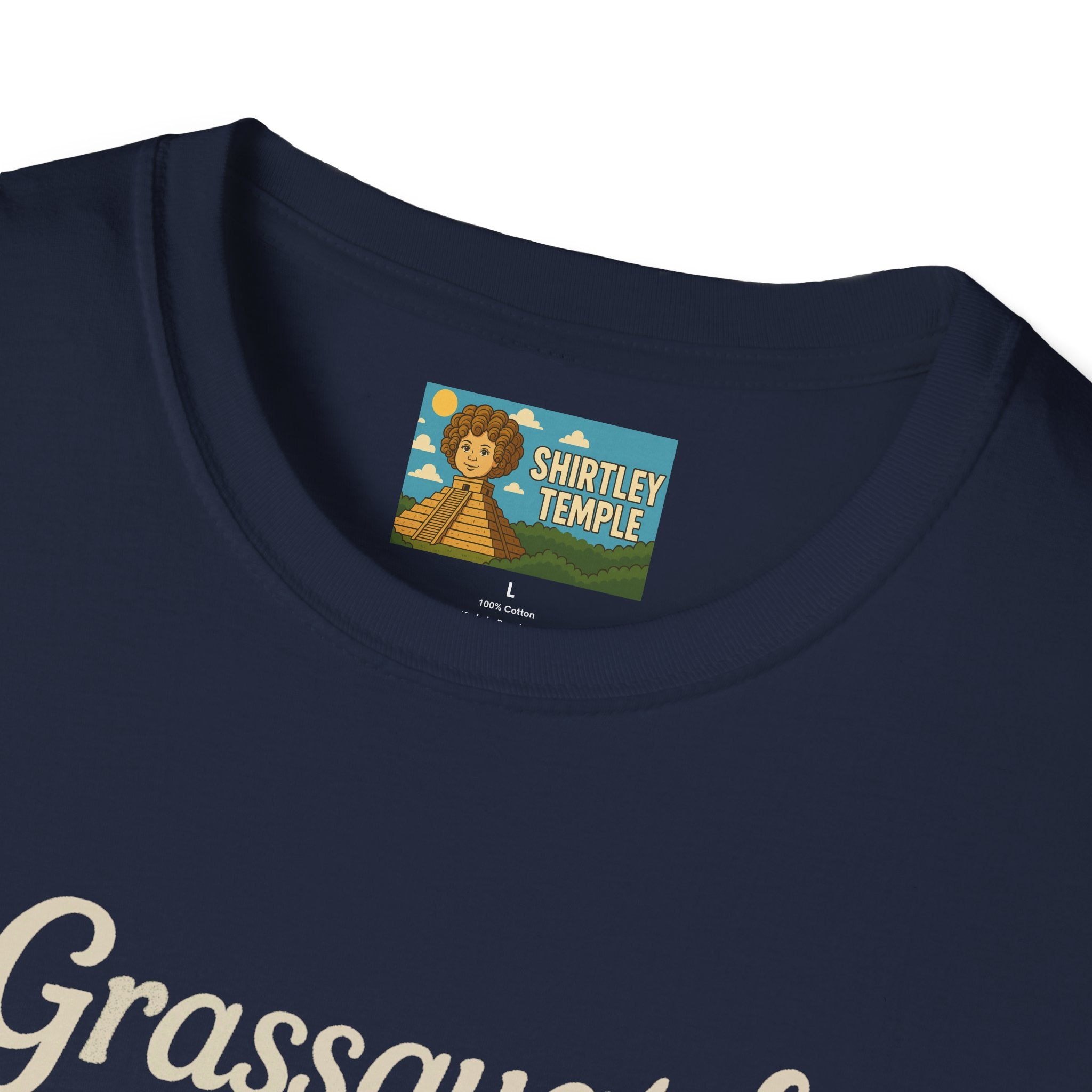 Grassquatch funny shirt mashup sasquatch and a stoner