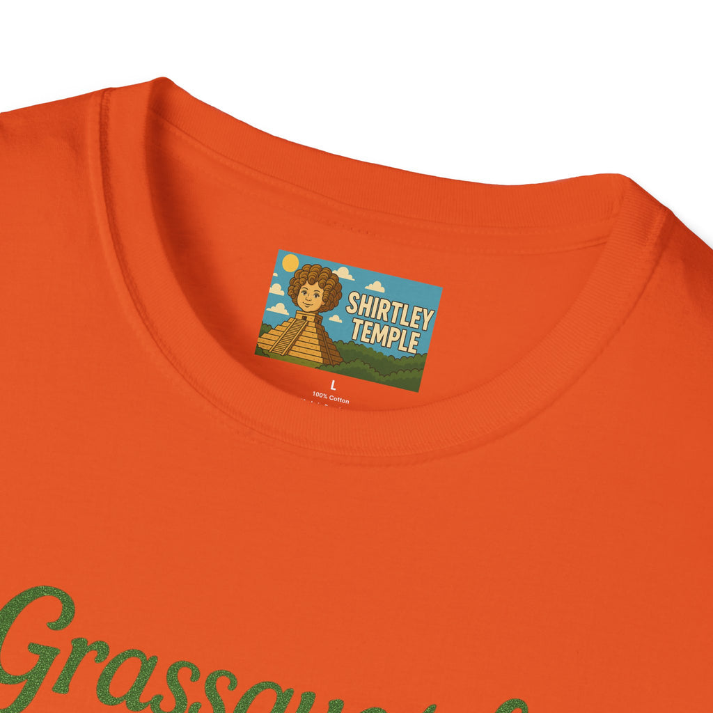 Grassquatch funny shirt mashup sasquatch and a stoner