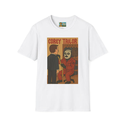 Corey Tailor Funny Shirt, Parody Apparel, Softstyle T-Shirt, Mashup Comedy, Unisex Tee