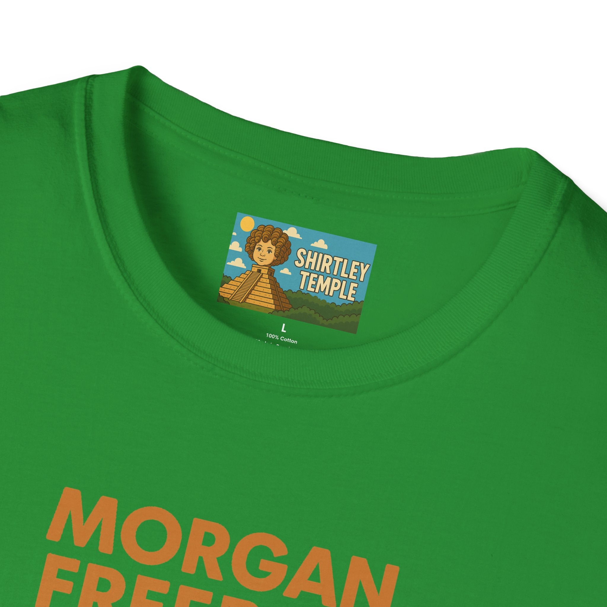 Morgan Freeboy Tribute T-Shirt, Funny Parody Tee, Morgan Freeman Wordplay Shirt, Unisex Softstyle, Gift for Comedy Lovers, Pop Culture Top