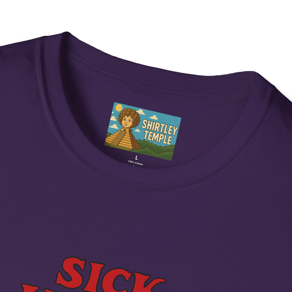 Sick Jagger funny shirt parody comedy tribute sick singer mick wordplay