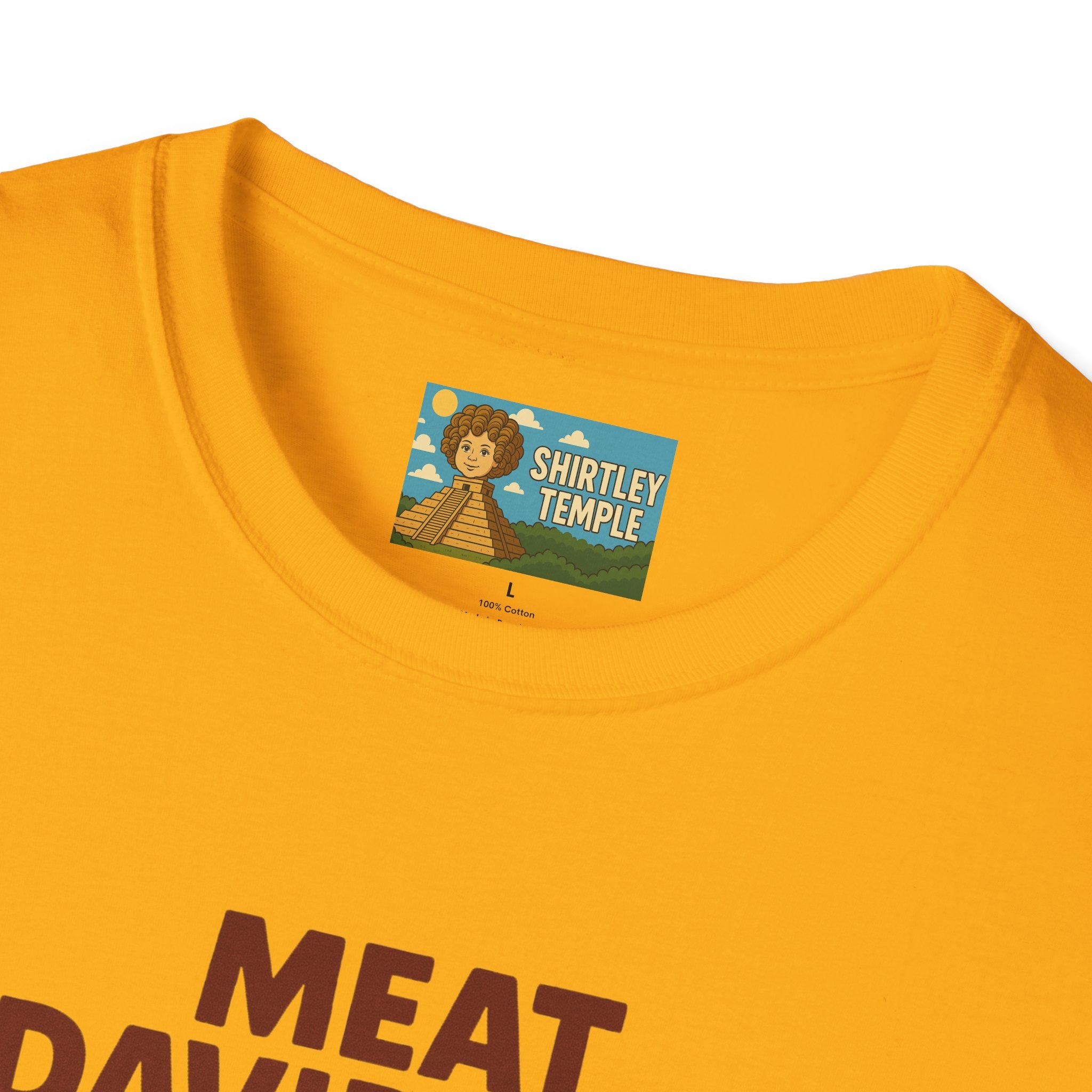 Meat Davidson Funny T-Shirt, Pete Davidson Parody Shirt, Comedian Mashup Tee, Unisex Humor Top, Comedy Fan Gift