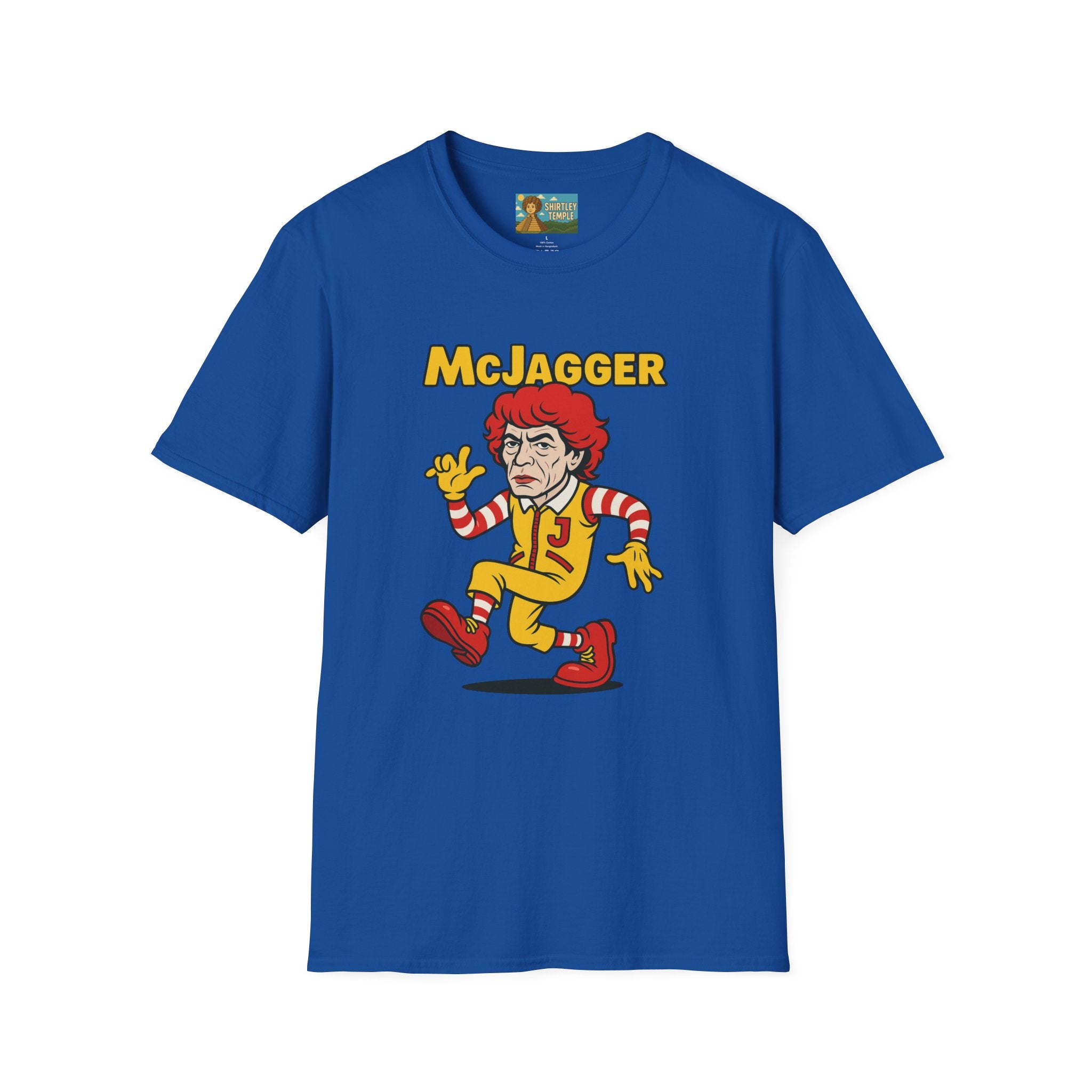 McJagger funny shirt parody tribute wordplay comedy pun