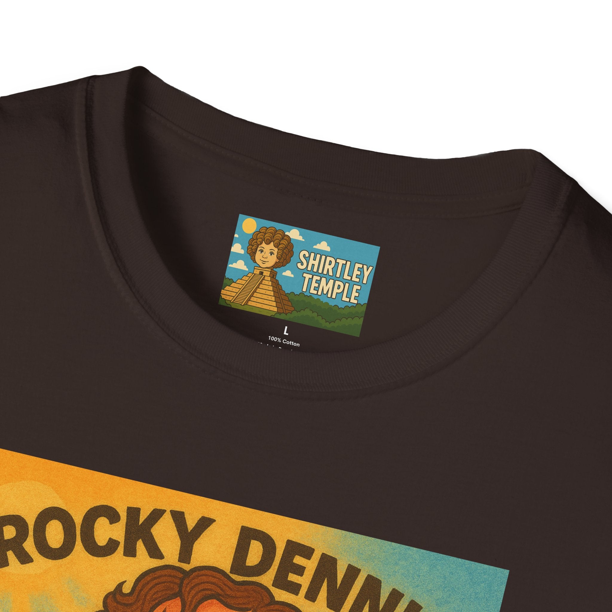 Rocky Dennis The Mask Rocky Mashup T-Shirt, Funny Movie Crossover Tee, Rocky Balboa Gift Shirt, Unisex Softstyle Top