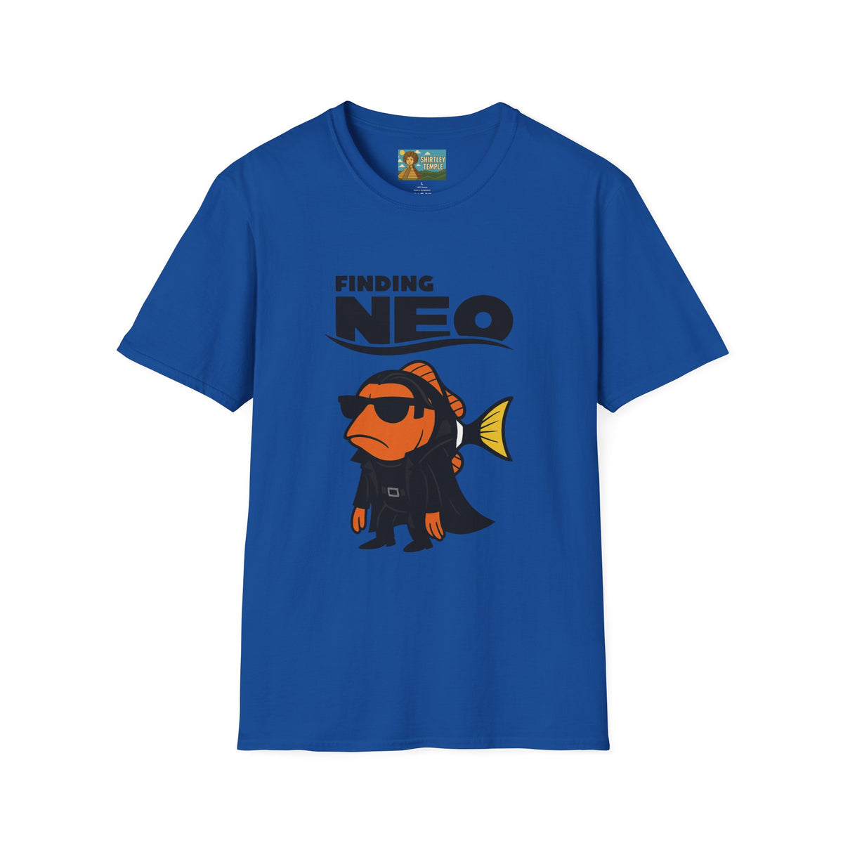 Finding Neo funny mashup shirt matrix and finding nemo