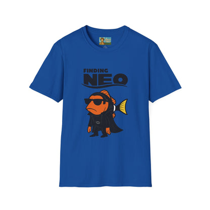 Finding Neo funny mashup shirt matrix and finding nemo
