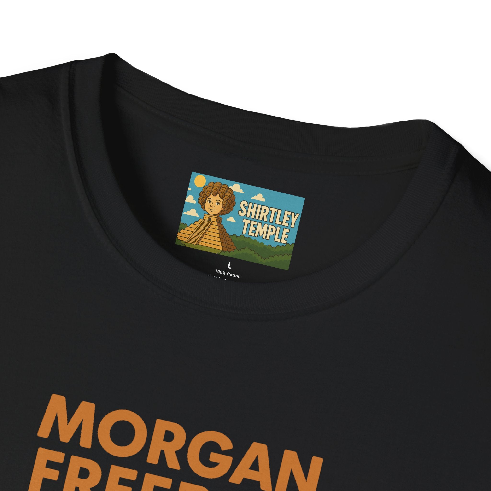 Morgan Freeboy Tribute T-Shirt, Funny Parody Tee, Morgan Freeman Wordplay Shirt, Unisex Softstyle, Gift for Comedy Lovers, Pop Culture Top