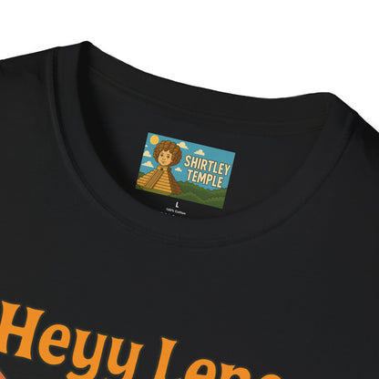 Heyy Leno funny shirt Jay leno parody tribute with extra flair