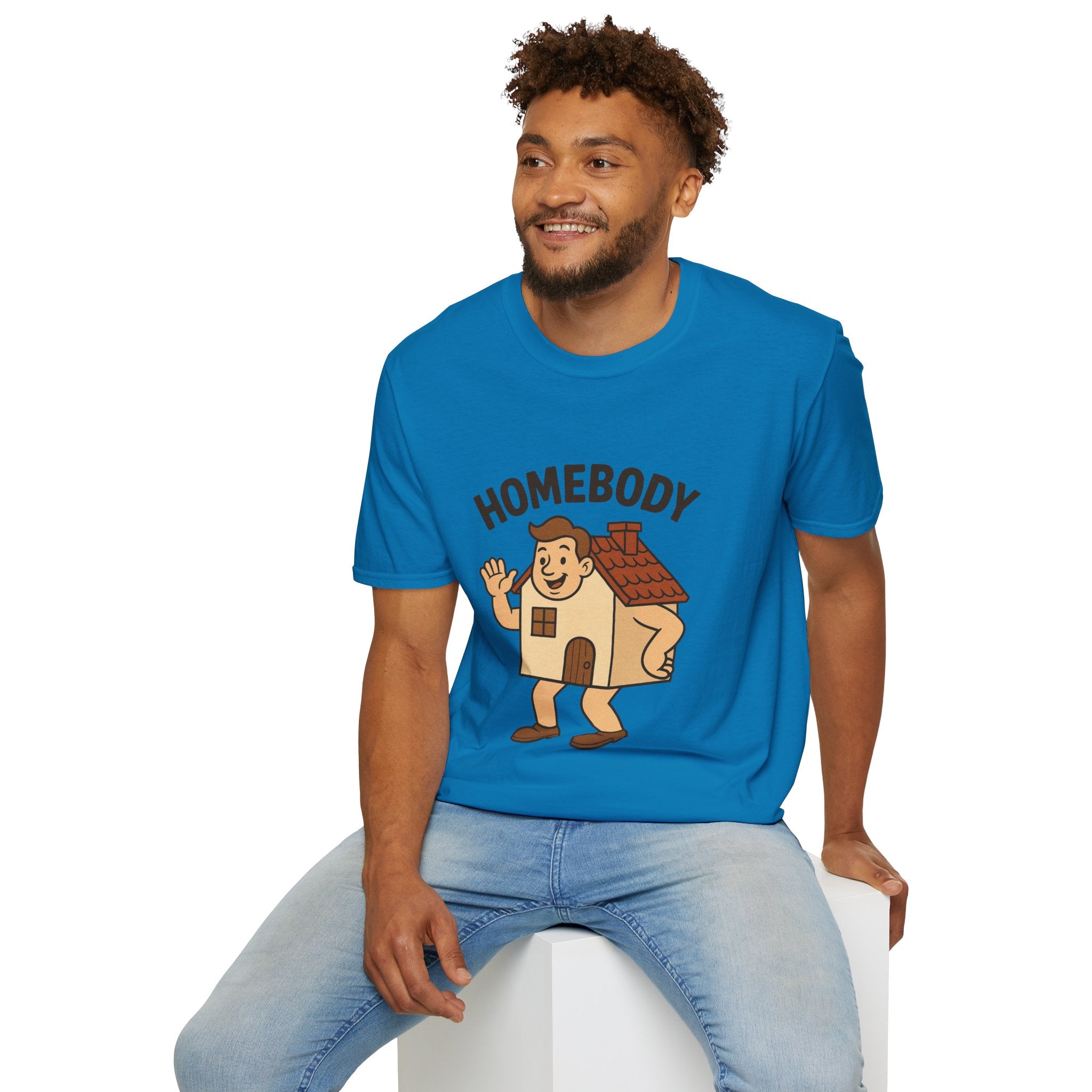 Homebody funny shirt wordplay pun literal home for a body