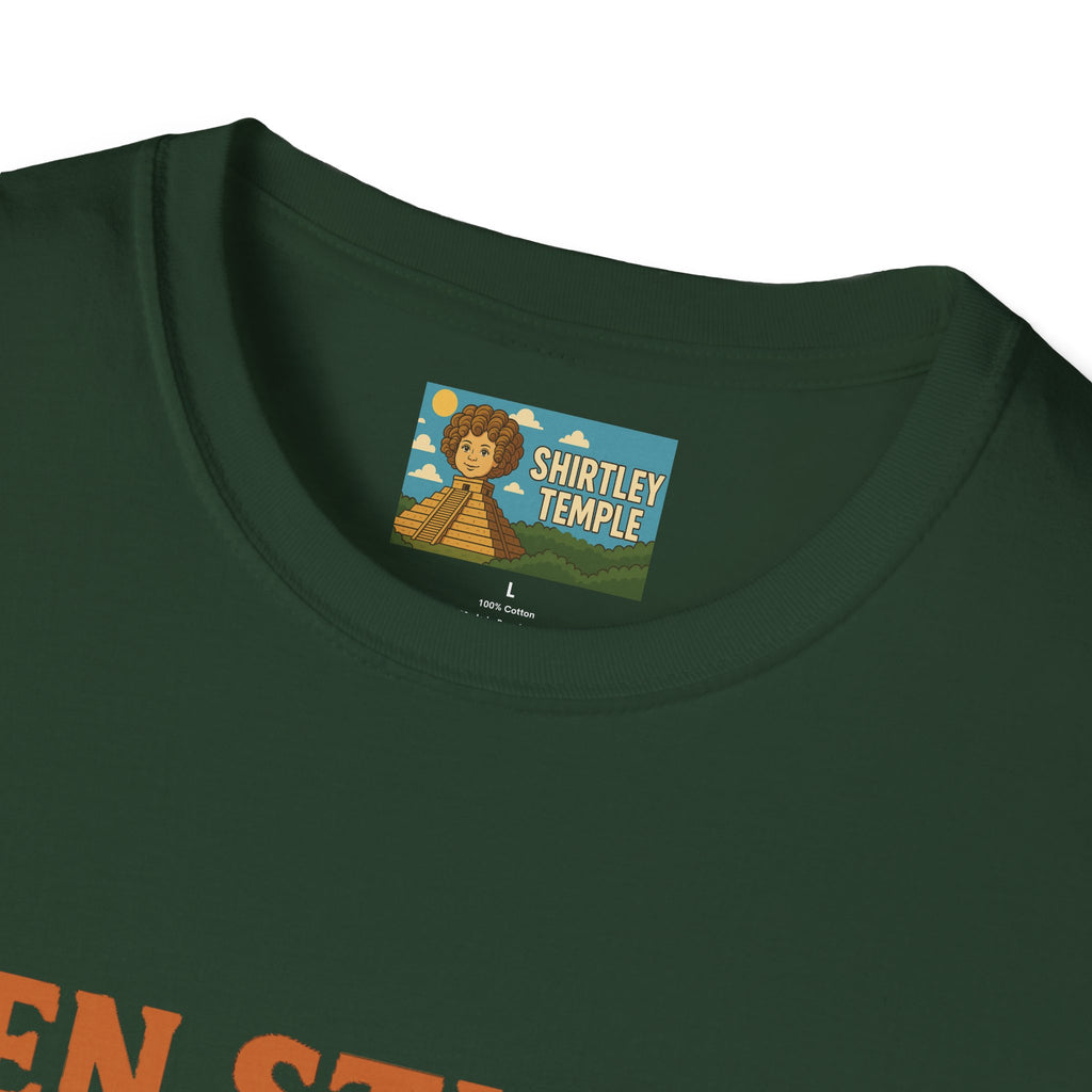 Zen Stiller Softstyle T-Shirt, Ben Tribute Actor Wordplay Tee, Laugh Gift Idea