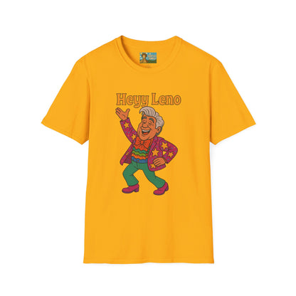 Heyy Leno funny shirt Jay leno parody tribute with extra flair