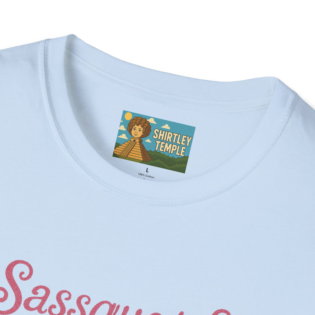 Sassquatch Unisex T-Shirt, Funny Sasquatch Shirt with Sassy Flair, Comedy Parody Tee, Wordplay Design, Bigfoot Graphic Shirt