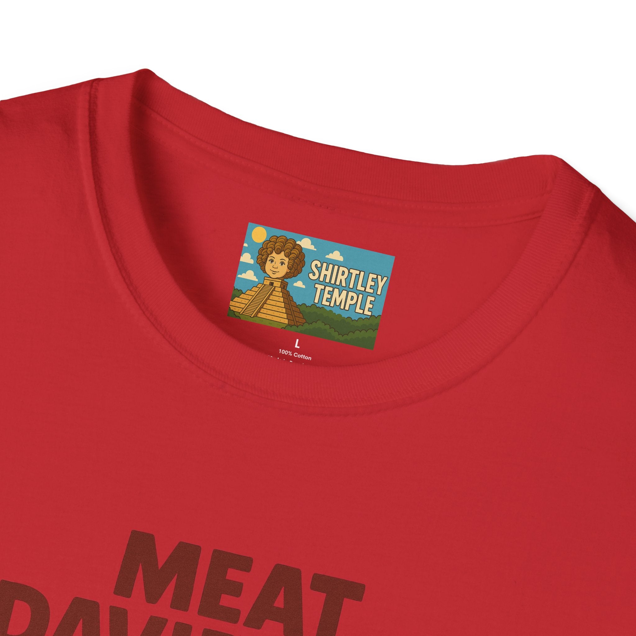 Meat Davidson Funny T-Shirt, Pete Davidson Parody Shirt, Comedian Mashup Tee, Unisex Humor Top, Comedy Fan Gift