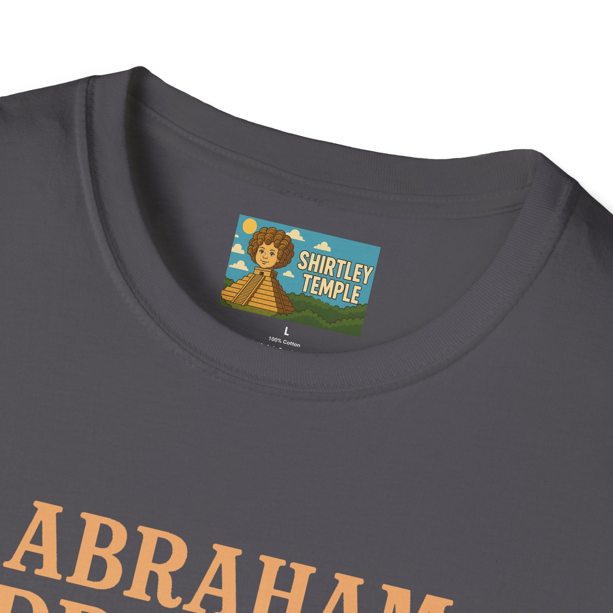 Abraham Drinkin' Party Shirt, St. Patrick's Day Tee, Unisex Tshirt, Funny Wordplay Graphic Tee, Gift for History Buffs