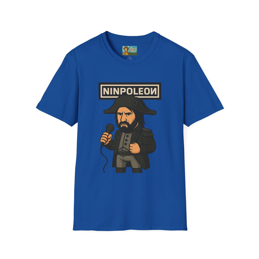 Ninpoleon Funny T-Shirt, Unisex Tee, Napoleon & Trent Reznor Parody Shirt, Nine Inch Nails Mashup Top