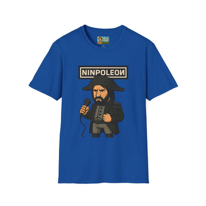 Ninpoleon Funny T-Shirt, Unisex Tee, Napoleon & Trent Reznor Parody Shirt, Nine Inch Nails Mashup Top