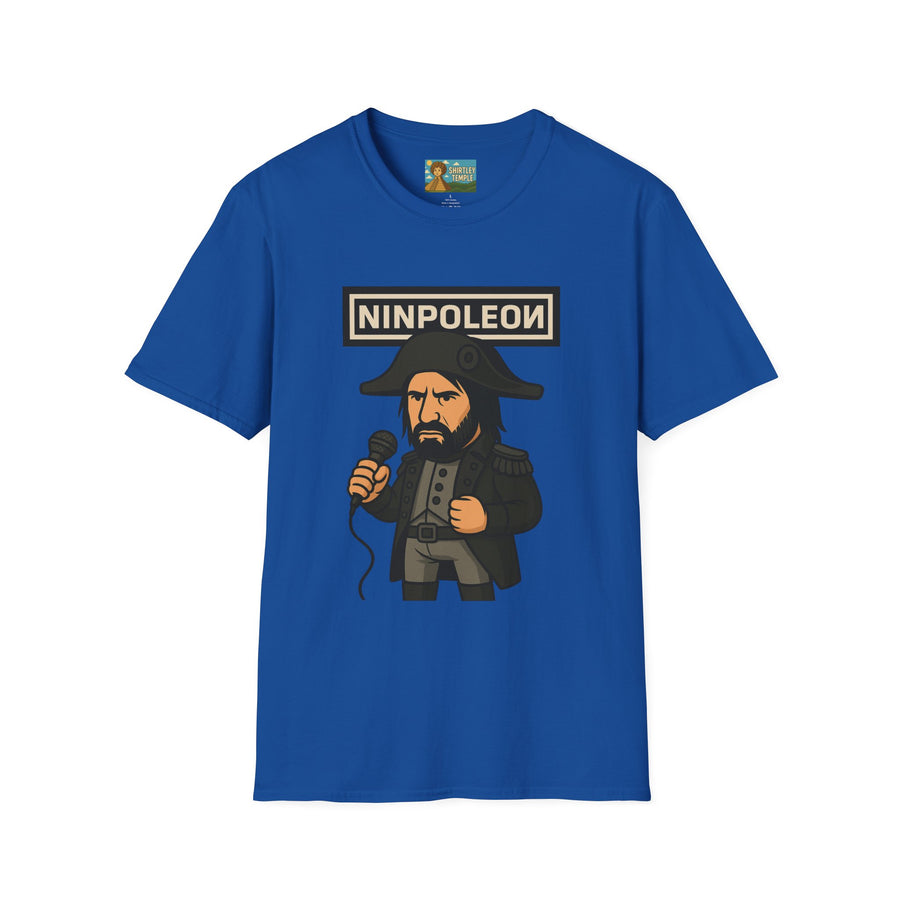 Ninpoleon Funny T-Shirt, Unisex Tee, Napoleon & Trent Reznor Parody Shirt, Nine Inch Nails Mashup Top