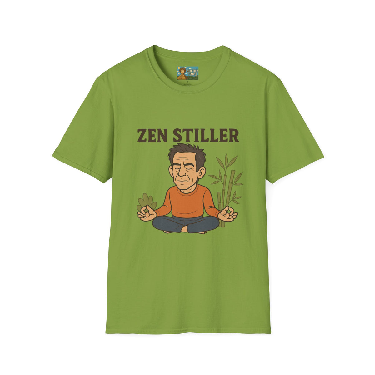 Zen Stiller Softstyle T-Shirt, Ben Tribute Actor Wordplay Tee, Laugh Gift Idea
