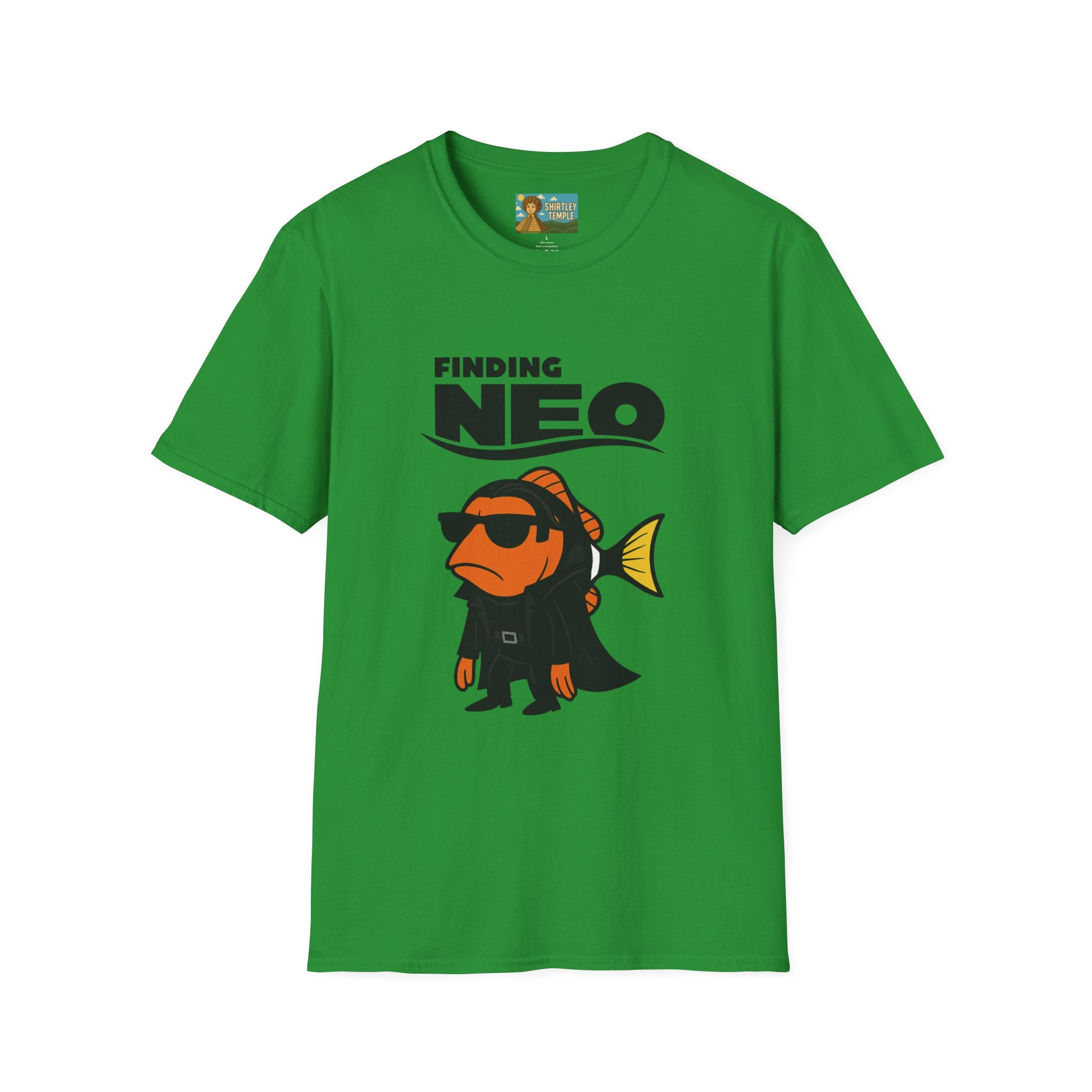 Finding Neo funny mashup shirt matrix and finding nemo