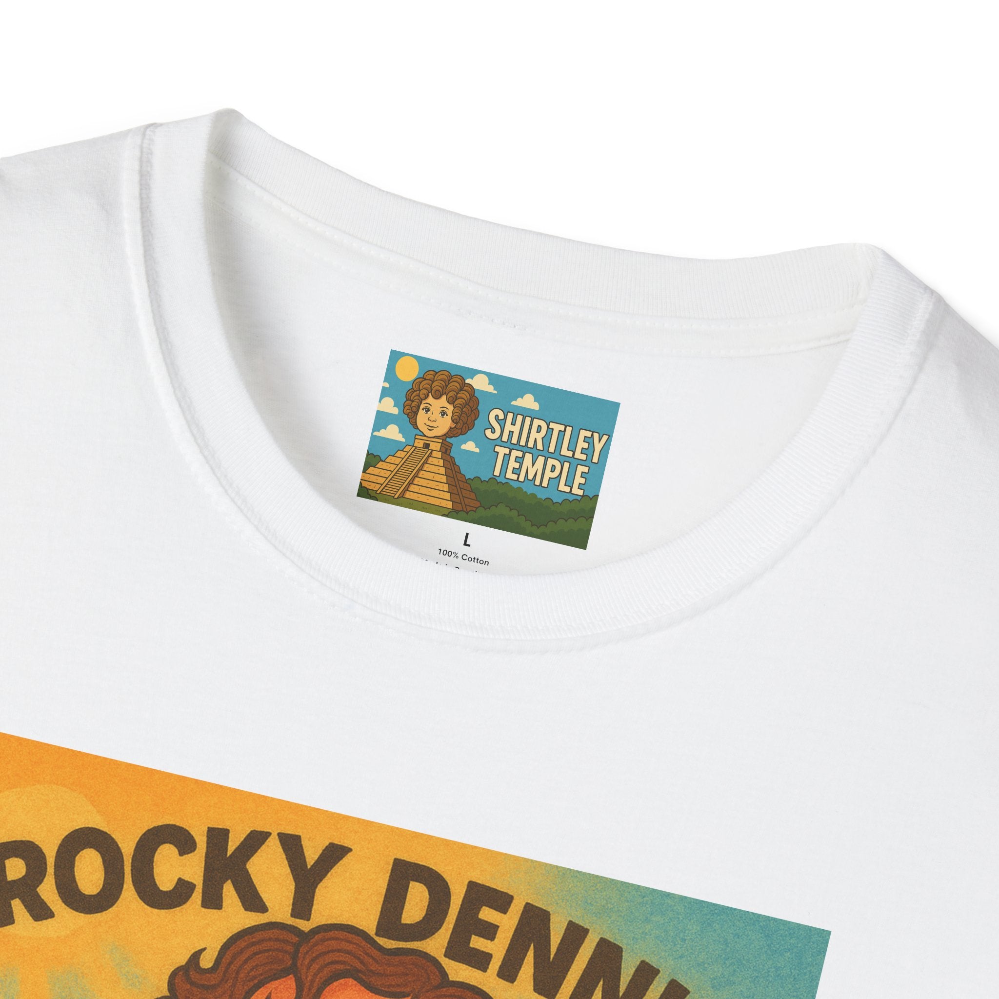 Rocky Dennis The Mask Rocky Mashup T-Shirt, Funny Movie Crossover Tee, Rocky Balboa Gift Shirt, Unisex Softstyle Top