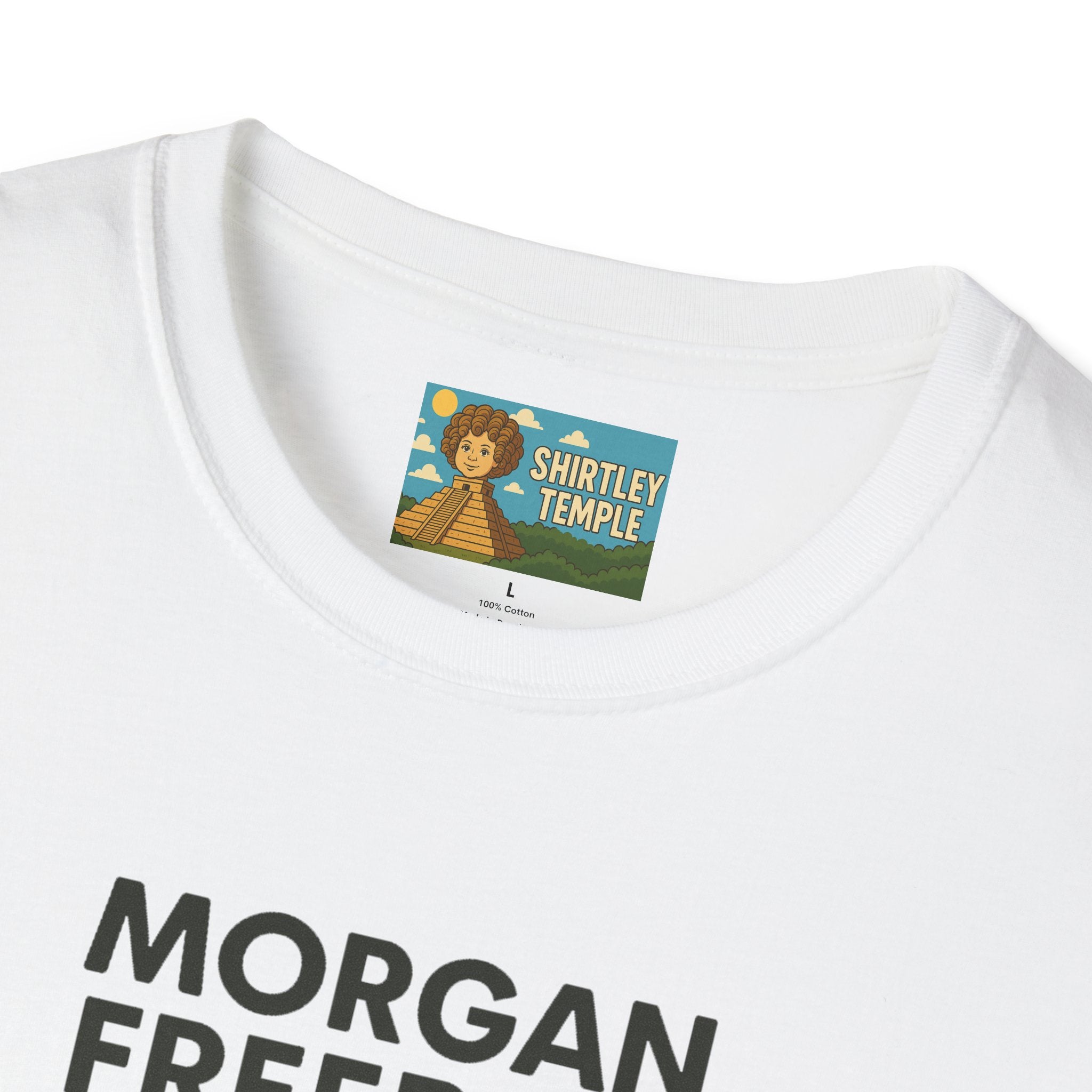 Morgan Freeboy Tribute T-Shirt, Funny Parody Tee, Morgan Freeman Wordplay Shirt, Unisex Softstyle, Gift for Comedy Lovers, Pop Culture Top