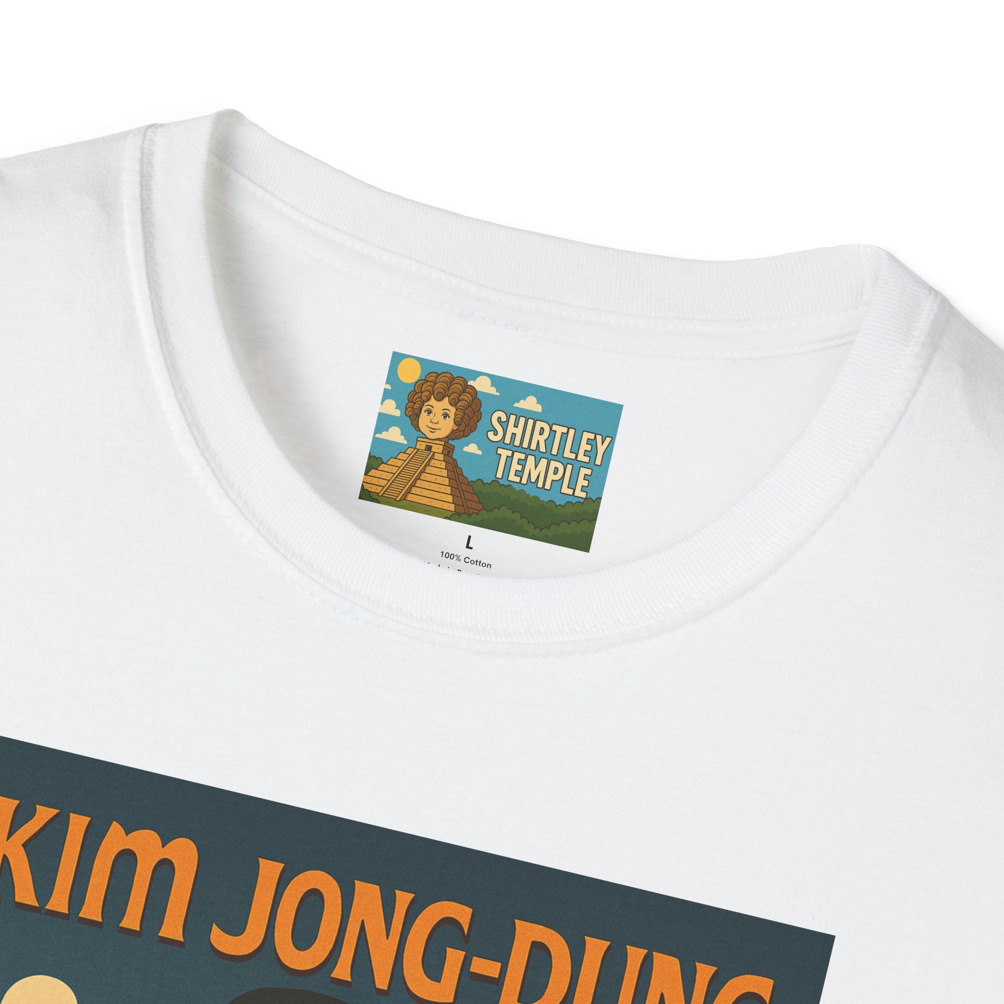 Kim Jong-Dune Funny T-Shirt, Mashup Wordplay Shirt, Sandworm Movie Tee, Unisex Softstyle Top, Kim Jong Un Fan, Dune Lover Gift