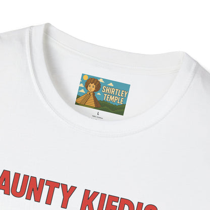 Aunty Kiedis funny wordplay Anthony Kiedis from Red Hot Chili Peppers reimagined as someone's beloved aunt.