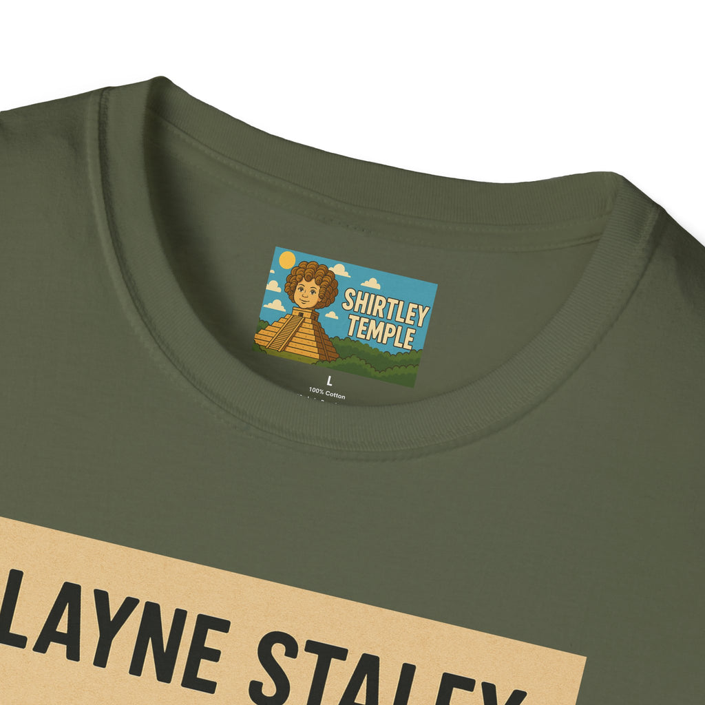 Layne Staley Man in the Box Unisex Softstyle T-Shirt - Alice in Chains Inspired Tee, Music Fan Gift, Grunge Rock Band Top, Funny